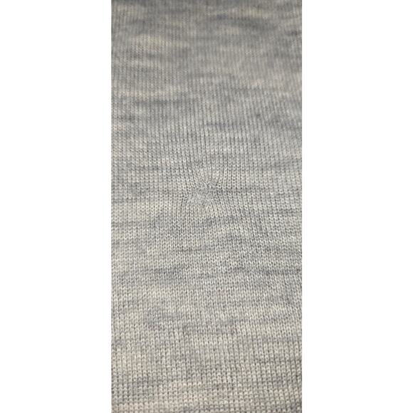 J.crew collection cashmere shell size S Gray *repaired - Picture 4 of 6